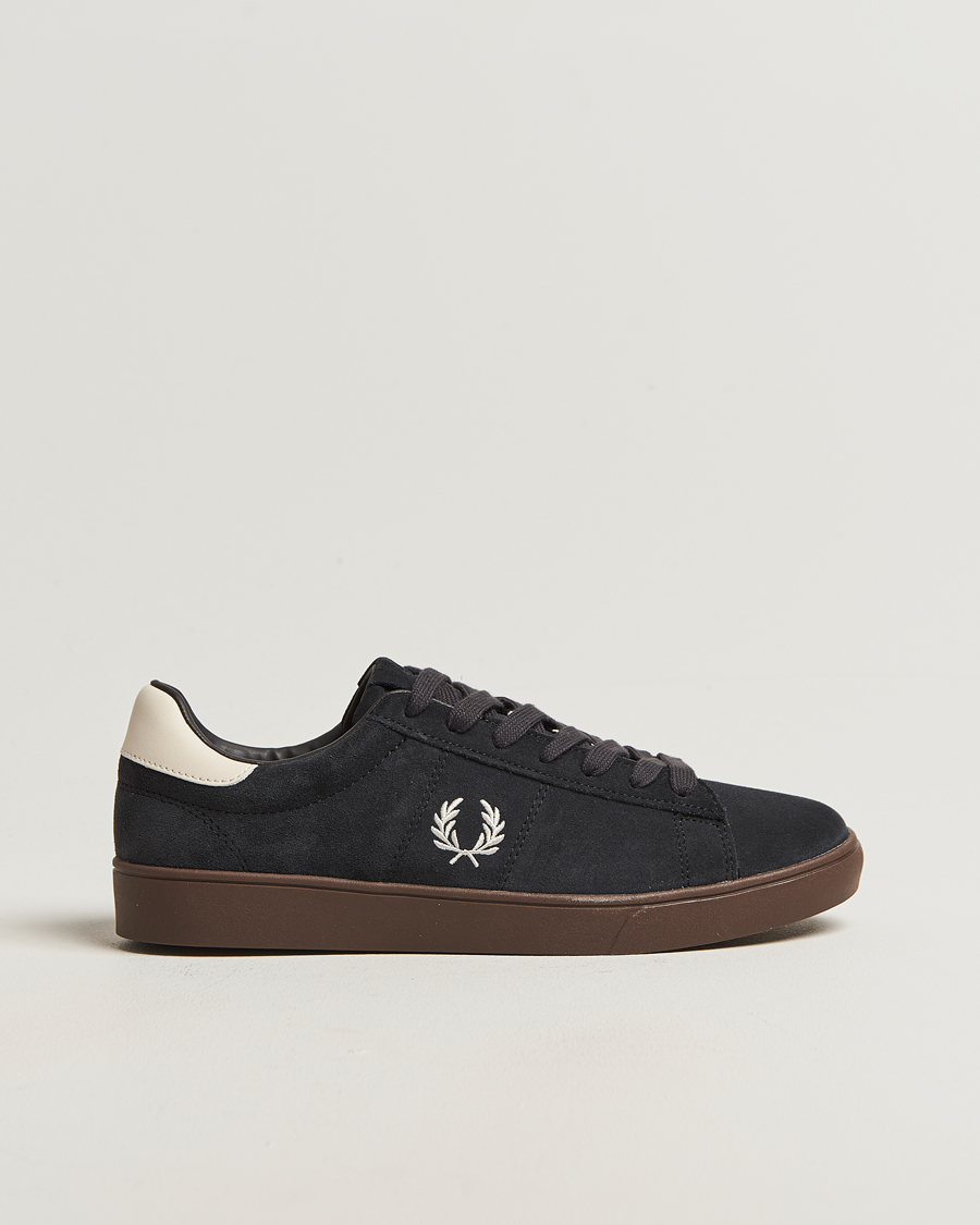 Herre | Sneakers | Fred Perry | Spencer Suede Sneaker Anchor Grey