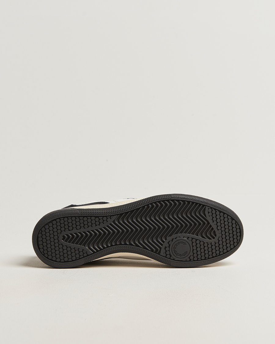 Herre | Sneakers | Fred Perry | B11 Leather/Suede Sneaker Snow White/Navy