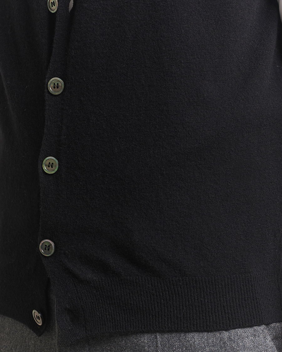 Herre | Trøjer | Oscar Jacobson | Guiseppe Buttoned Vest Black