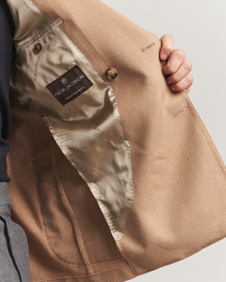 Herre | Blazere & jakker | Oscar Jacobson | Farris Baby Camel Loro Piana Blazer Beige