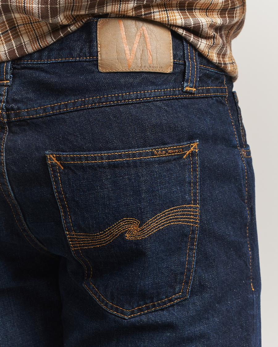 Herre | Bukser | Nudie Jeans | Gritty Jackson Jeans Aged Indigo