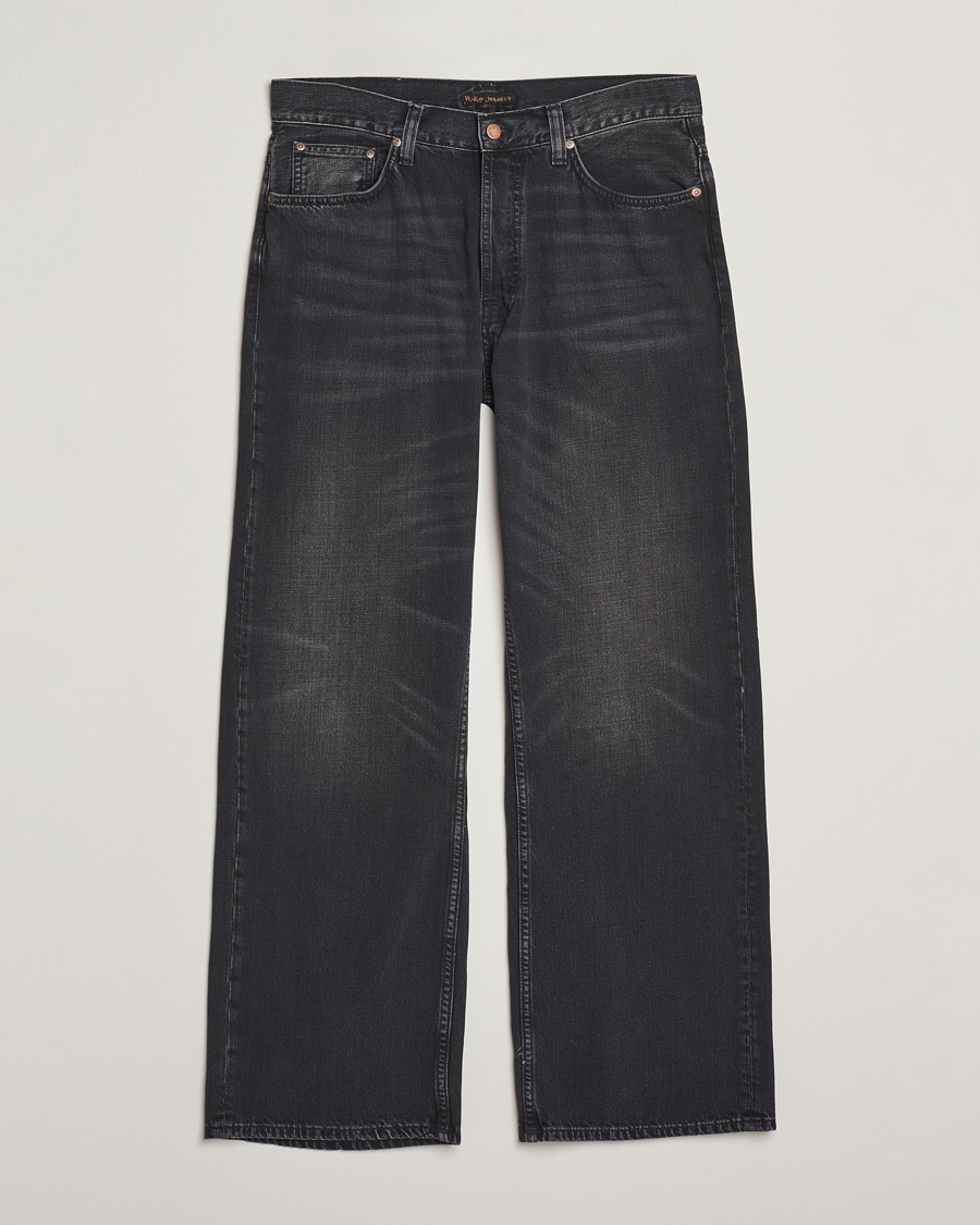 Herre | Skjorter | Nudie Jeans | Loud Larry Jeans Black Storm