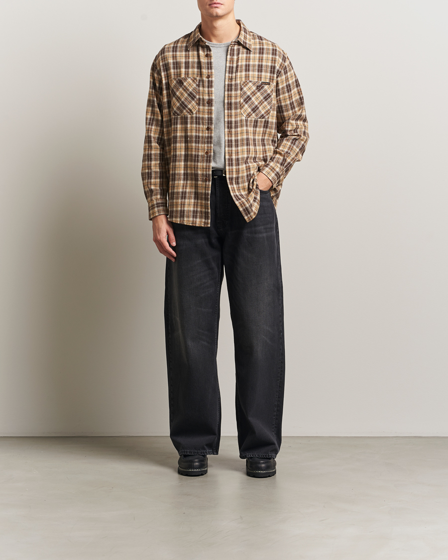 Herre | Skjorter | Nudie Jeans | Loud Larry Jeans Black Storm