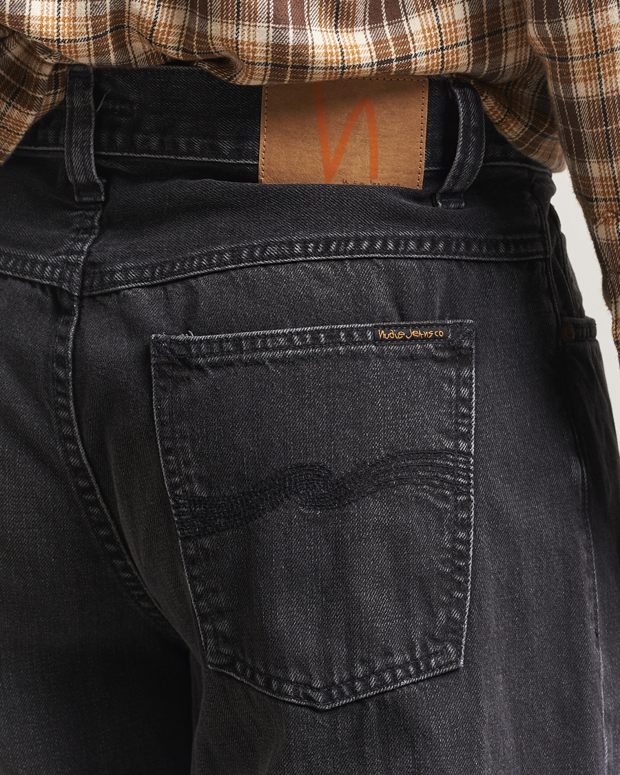 Herre | Skjorter | Nudie Jeans | Loud Larry Jeans Black Storm