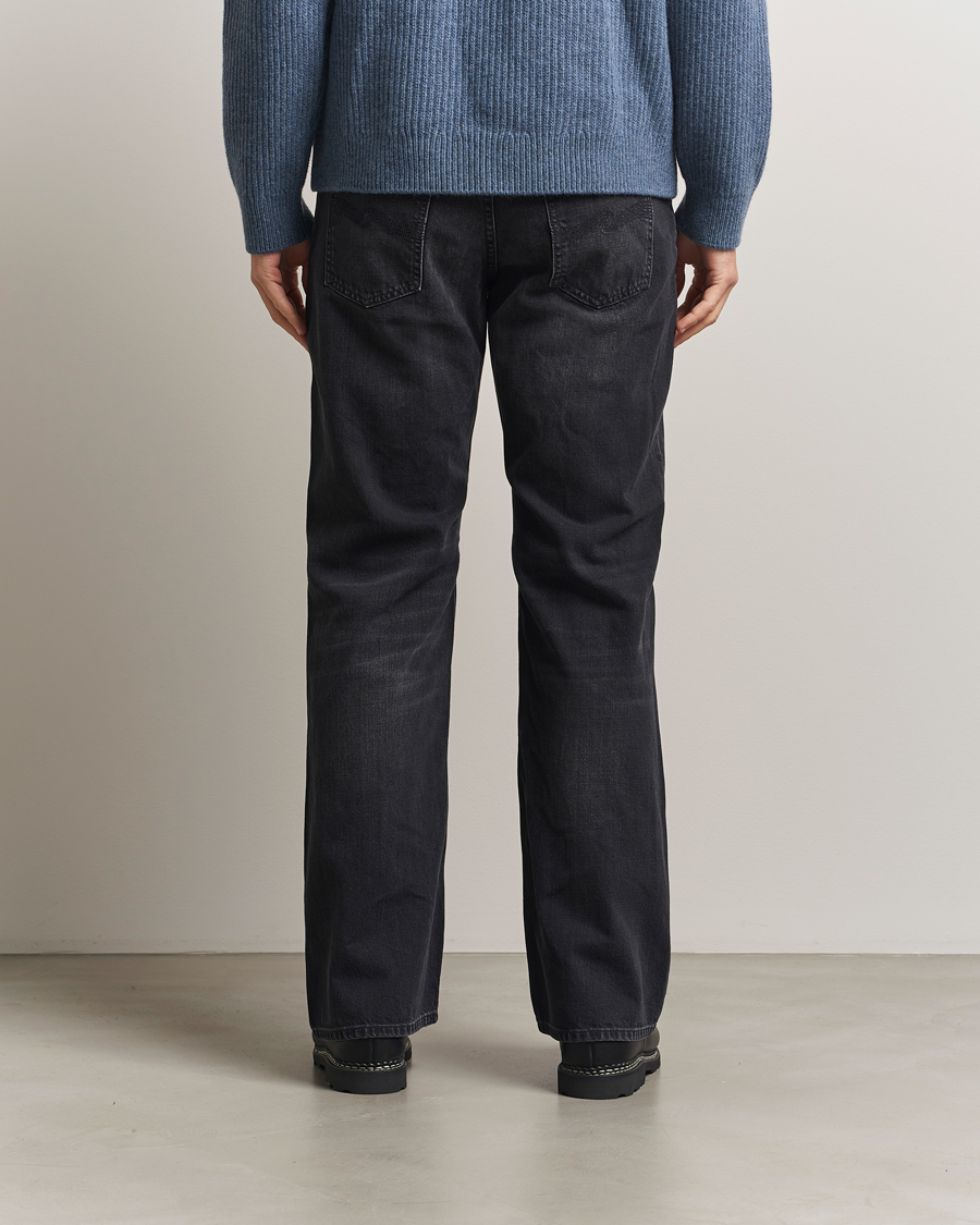 Herre | Jeans | Nudie Jeans | Flare Glenn Jeans Black Storm