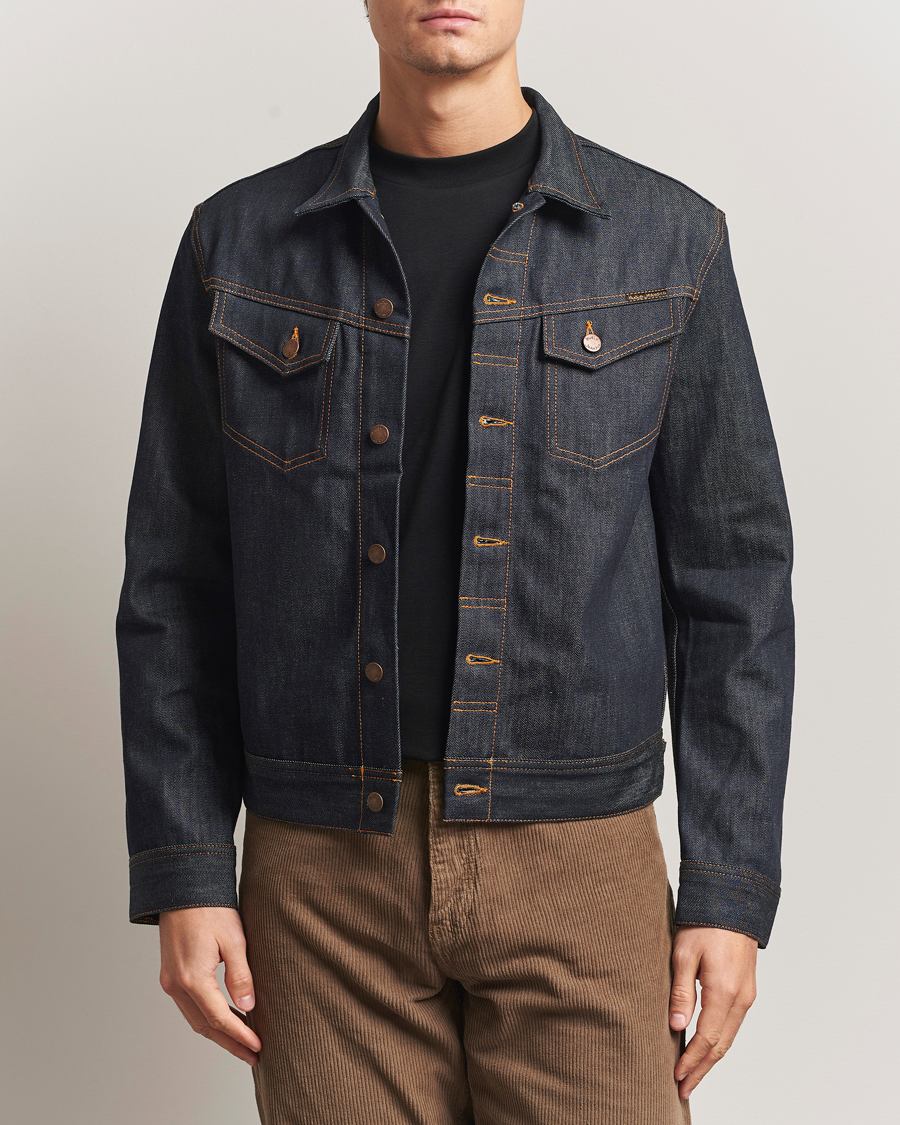 Herre | Jakker | Nudie Jeans | Conny Denim Jacket Sunburns Blue