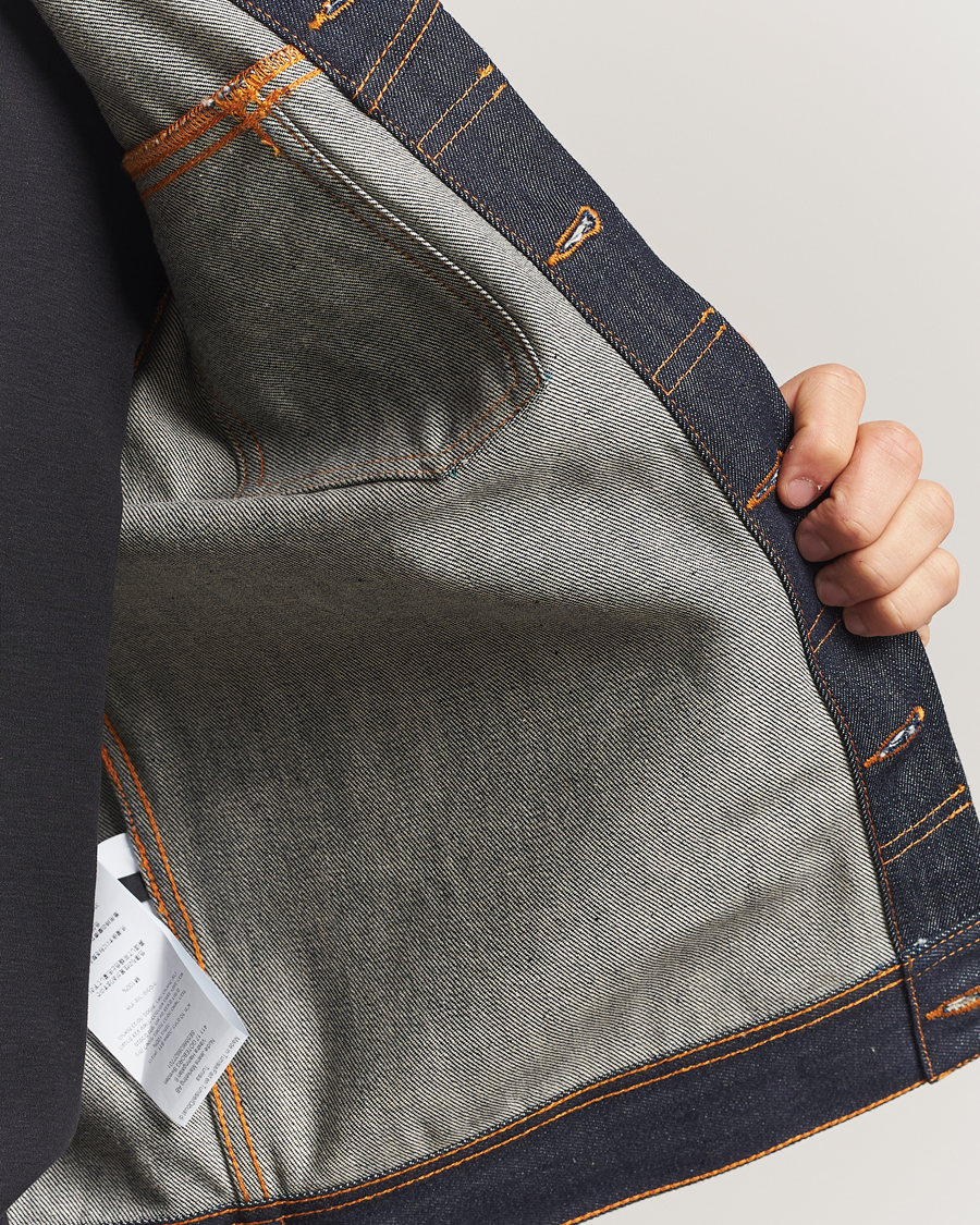 Herre | Jakker | Nudie Jeans | Conny Denim Jacket Sunburns Blue