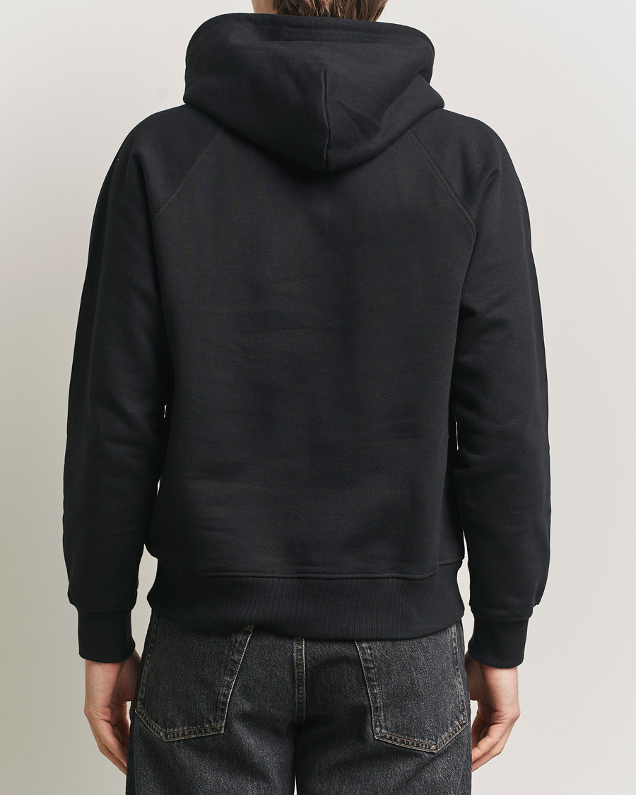 Herre | Trøjer | Nudie Jeans | Gunde Logo Hoodie Black