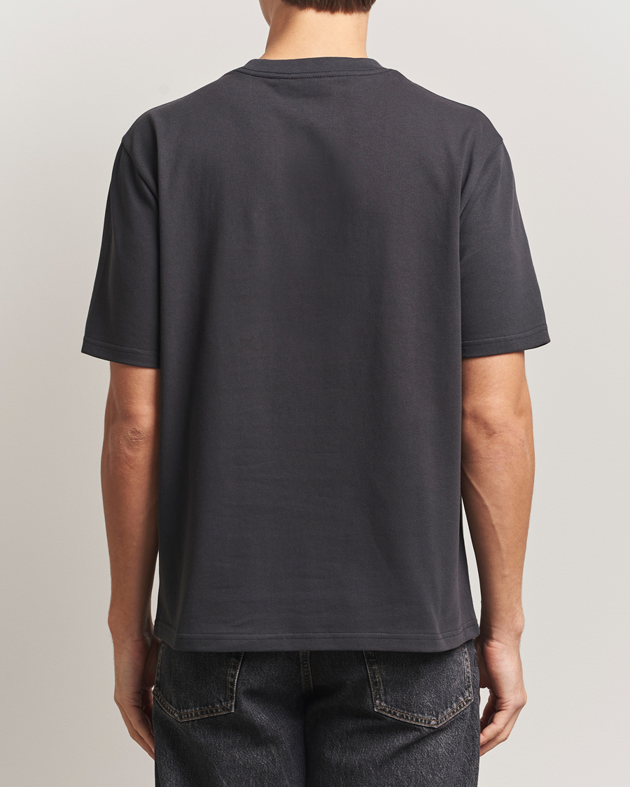 Herre | T-Shirts | J.Lindeberg | Hale Printed Crew Neck T-Shirt Black