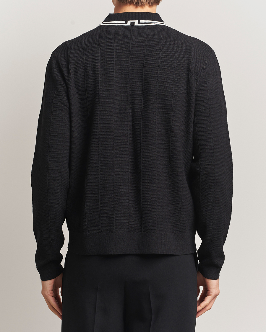 Herre | Trøjer | J.Lindeberg | Willem Structured Cardigan Black