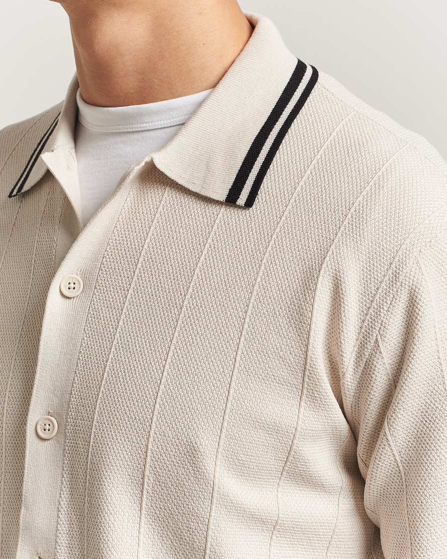 Herre | Trøjer | J.Lindeberg | Willem Structured Cardigan Moonbeam