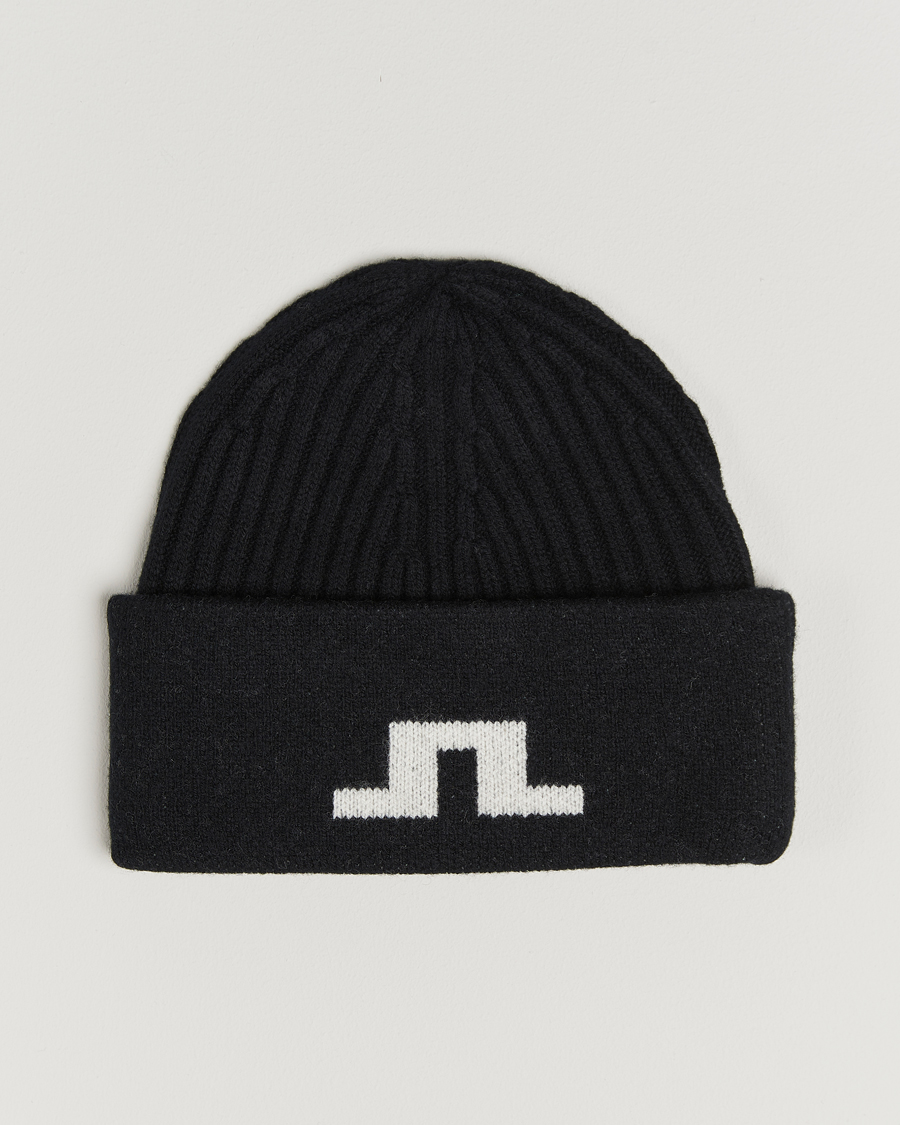 Herre | Huer | J.Lindeberg | Arther Graphic Beanie Black