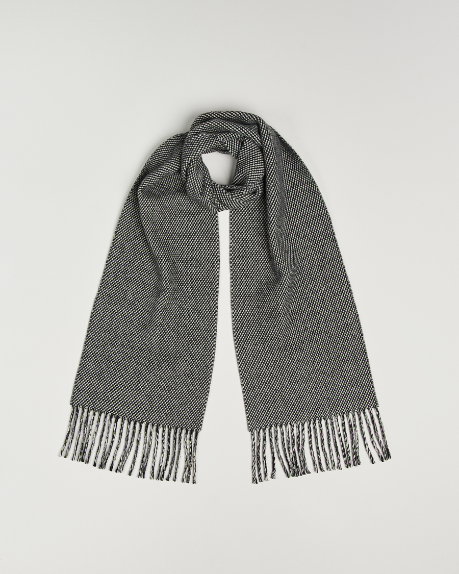 Herre | Halstørklæder | J.Lindeberg | Jared Scarf Black Melange