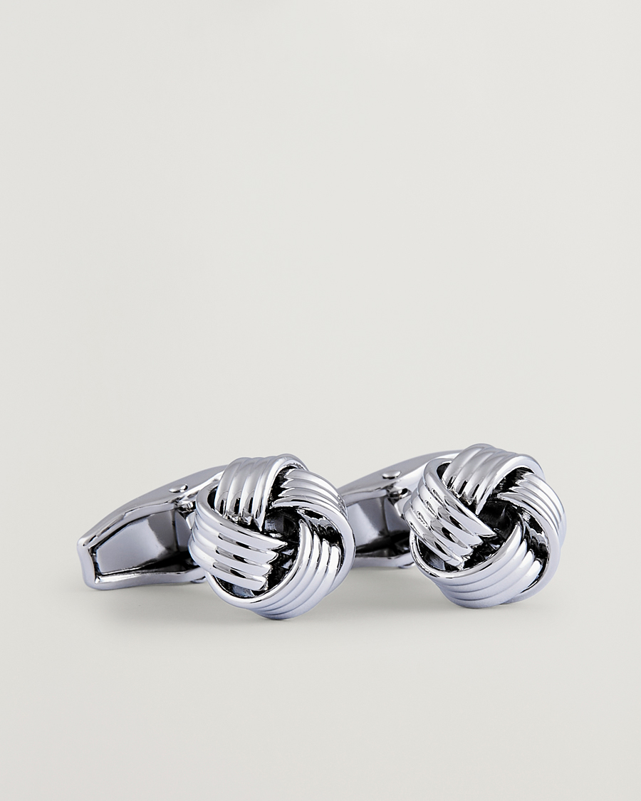 Herre | Manchetknapper | Amanda Christensen | Knot Cufflink Silver