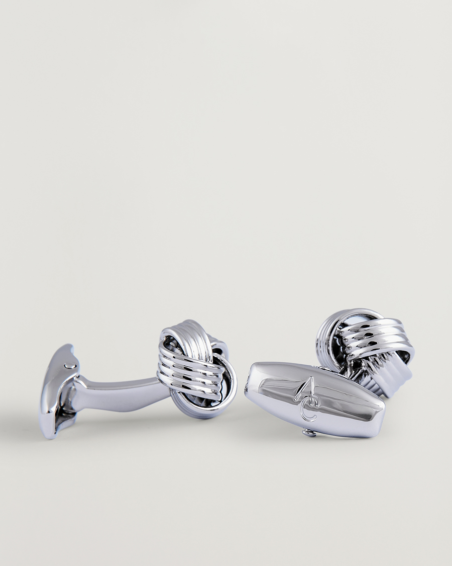 Herre | Manchetknapper | Amanda Christensen | Knot Cufflink Silver