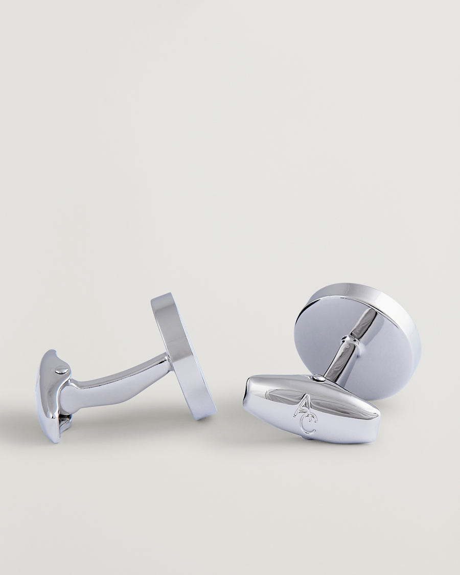 Herre | Manchetknapper | Amanda Christensen | Classic Cufflink Silver/Black