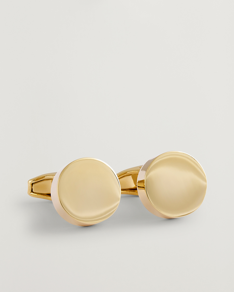 Herre | Manchetknapper | Amanda Christensen | Classic Cufflink Gold