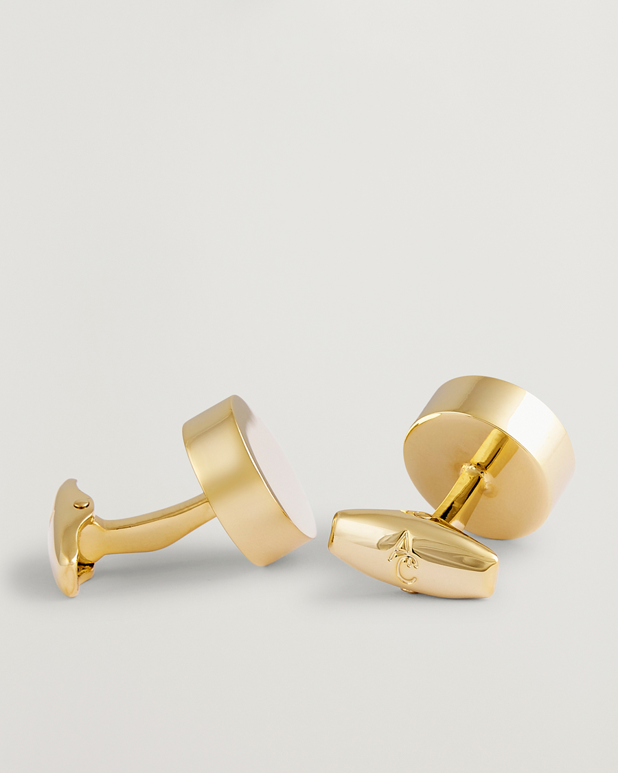 Herre | Manchetknapper | Amanda Christensen | Classic Cufflink Gold