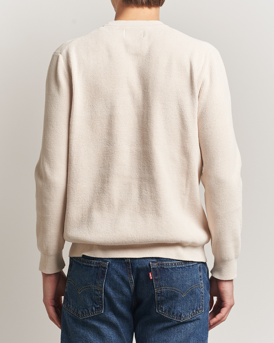 Herre | Trøjer | NN07 | Danny Rib Knitted Crew Neck Ivory
