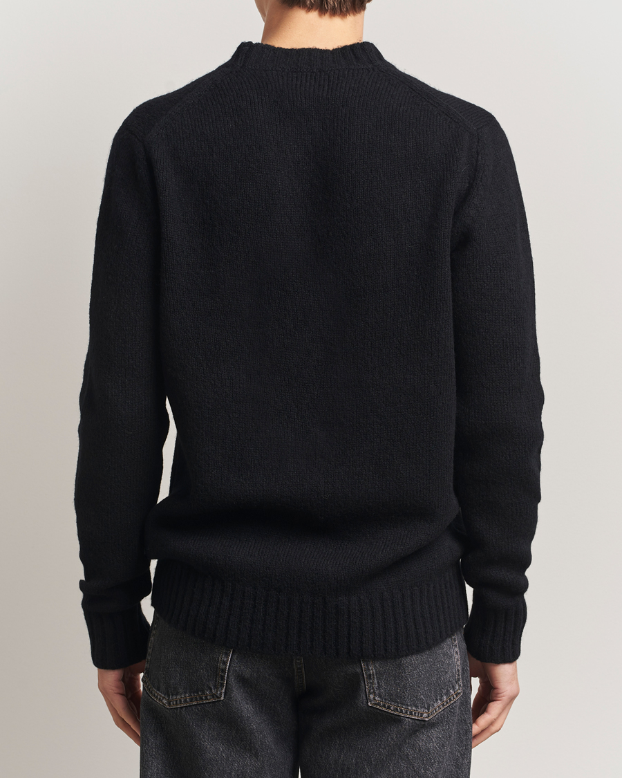 Herre | Trøjer | NN07 | Lee Wool Knitted Sweater Black