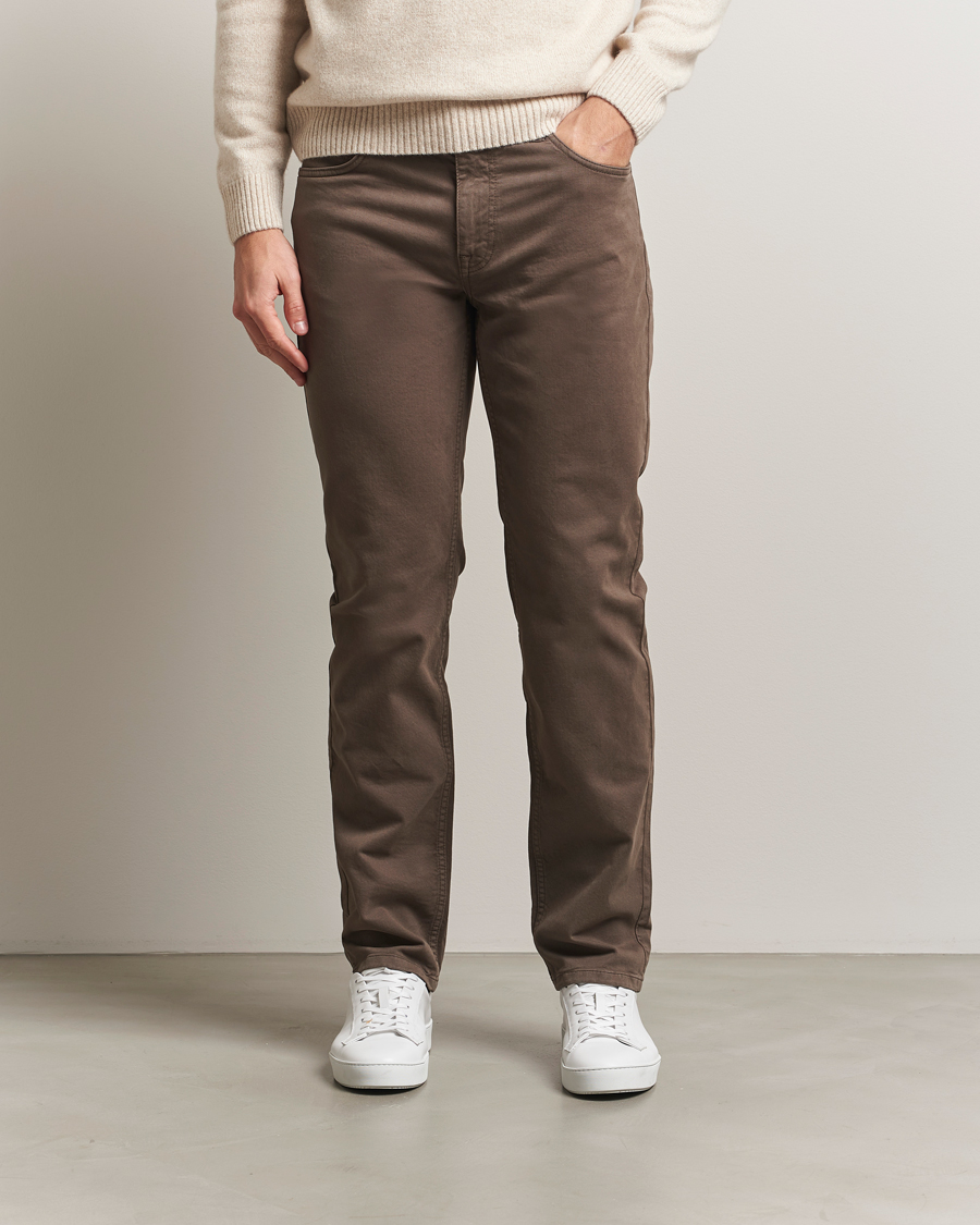 Herre | Bukser | NN07 | Tony 5-Pocket Pants Mable Husk