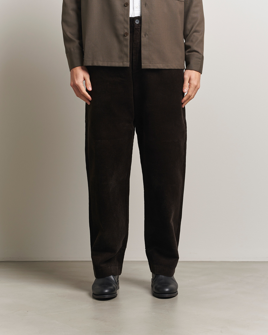 Herre | Bukser | NN07 | Paw Relaxed Fit Corduroy Trousers Demitasse Brown