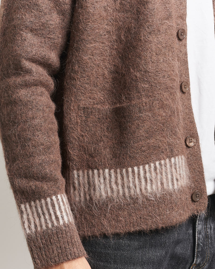 Herre | Trøjer | NN07 | Russell Alpaca Knitted Cardigan Mable Husk