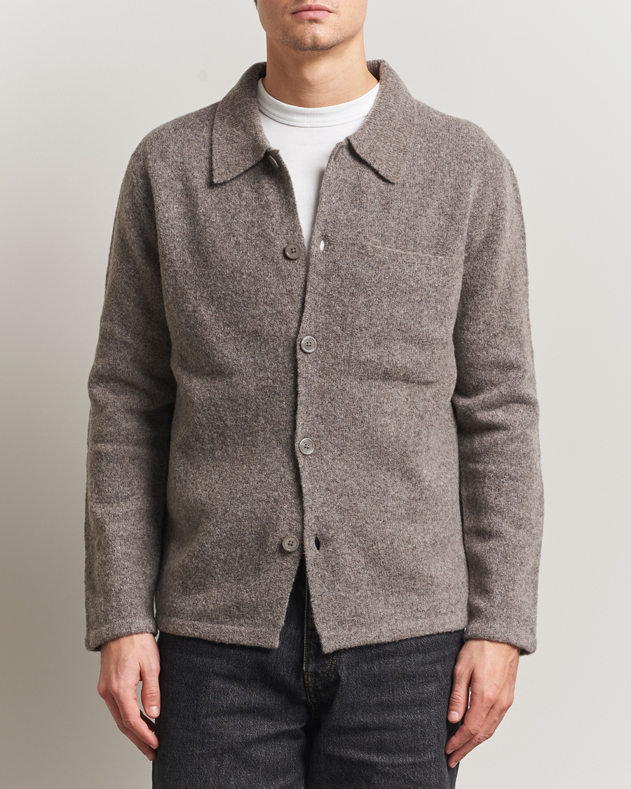 Herre | Trøjer | NN07 | Jonas Wool Cardigan Mable Husk