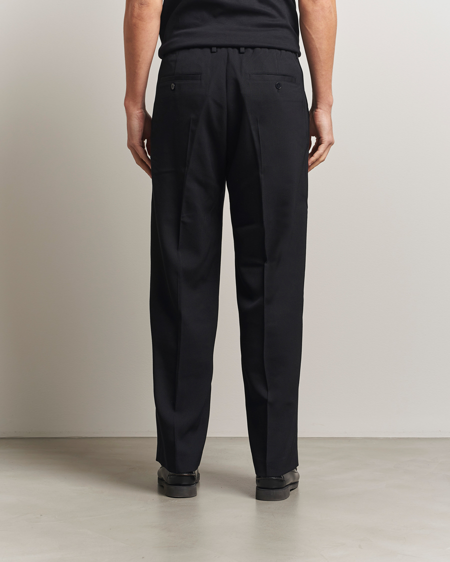 Herre | Bukser | NN07 | Kay Relaxed Fit Wool/Tencel Trousers Black