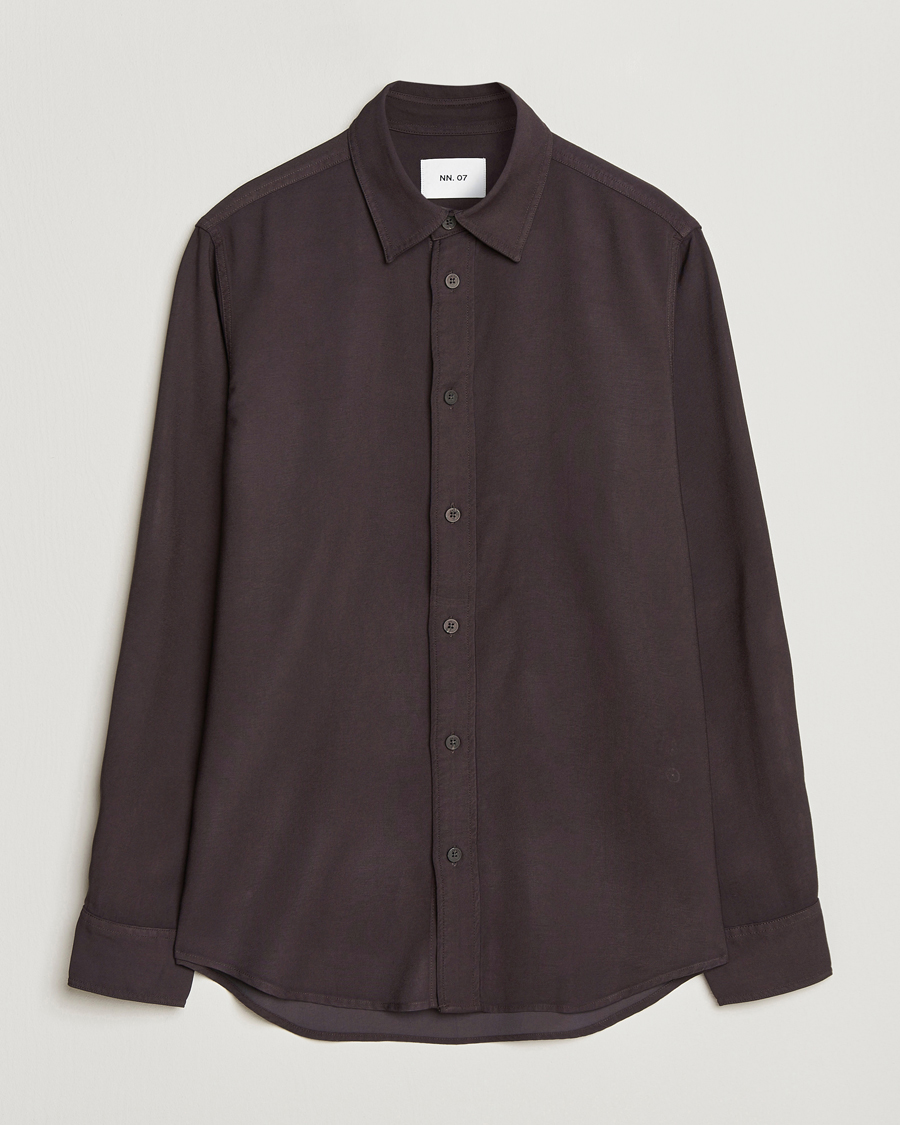 Herre | Skjorter | NN07 | Colby Viscose Shirt Dusky Port