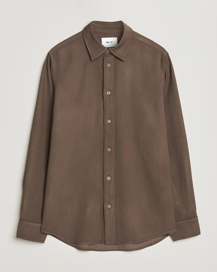 Herre | Skjorter | NN07 | Colby Viscose Shirt Mable Husk