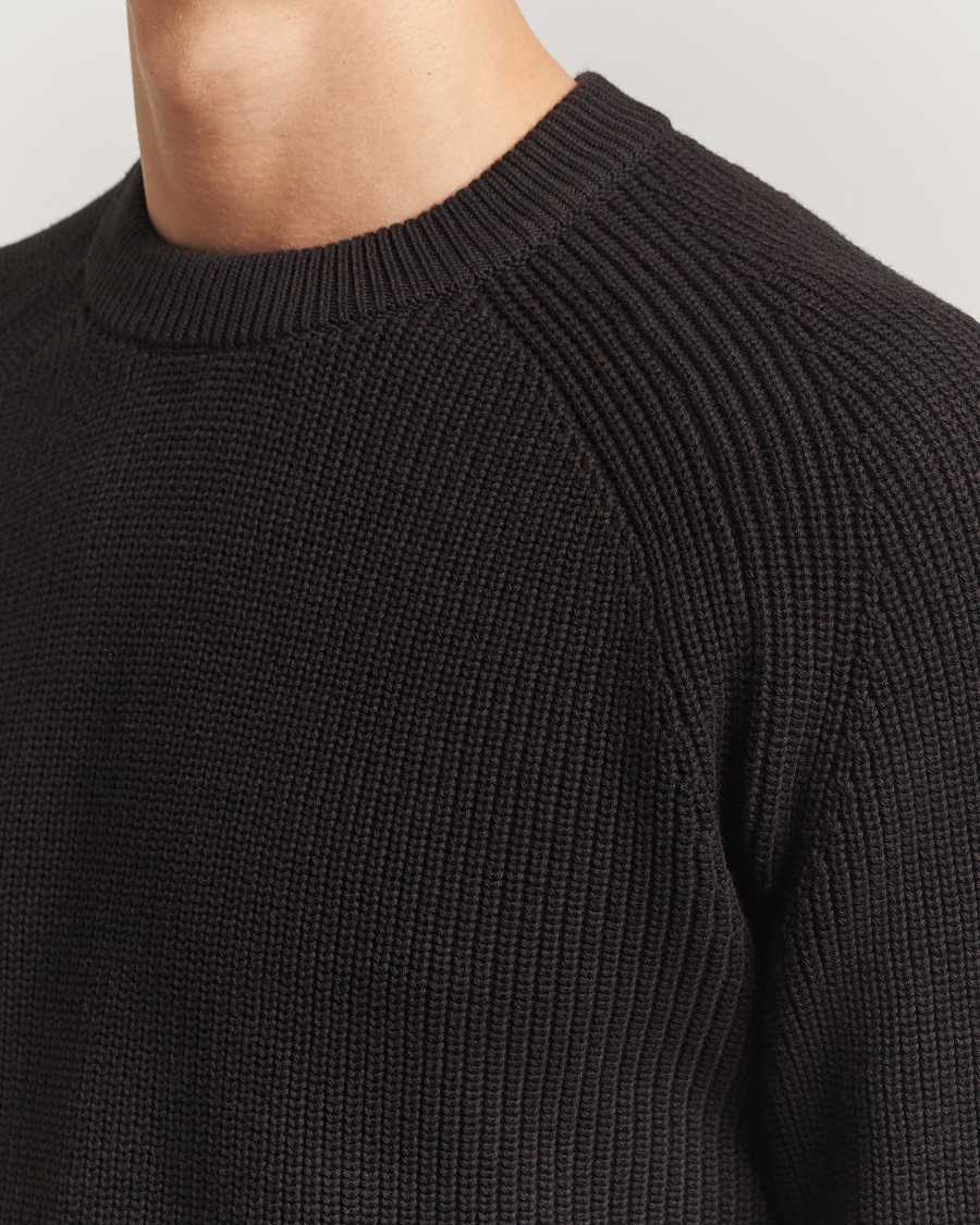 Herre | Trøjer | NN07 | Jacobo Cotton Knitted Sweater Dusky Port