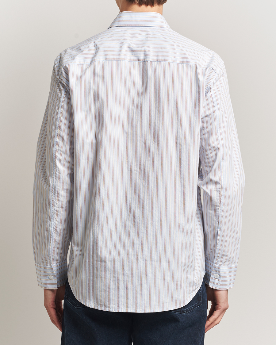 Herre | Skjorter | NN07 | Freddy Striped Poplin Shirt Multi