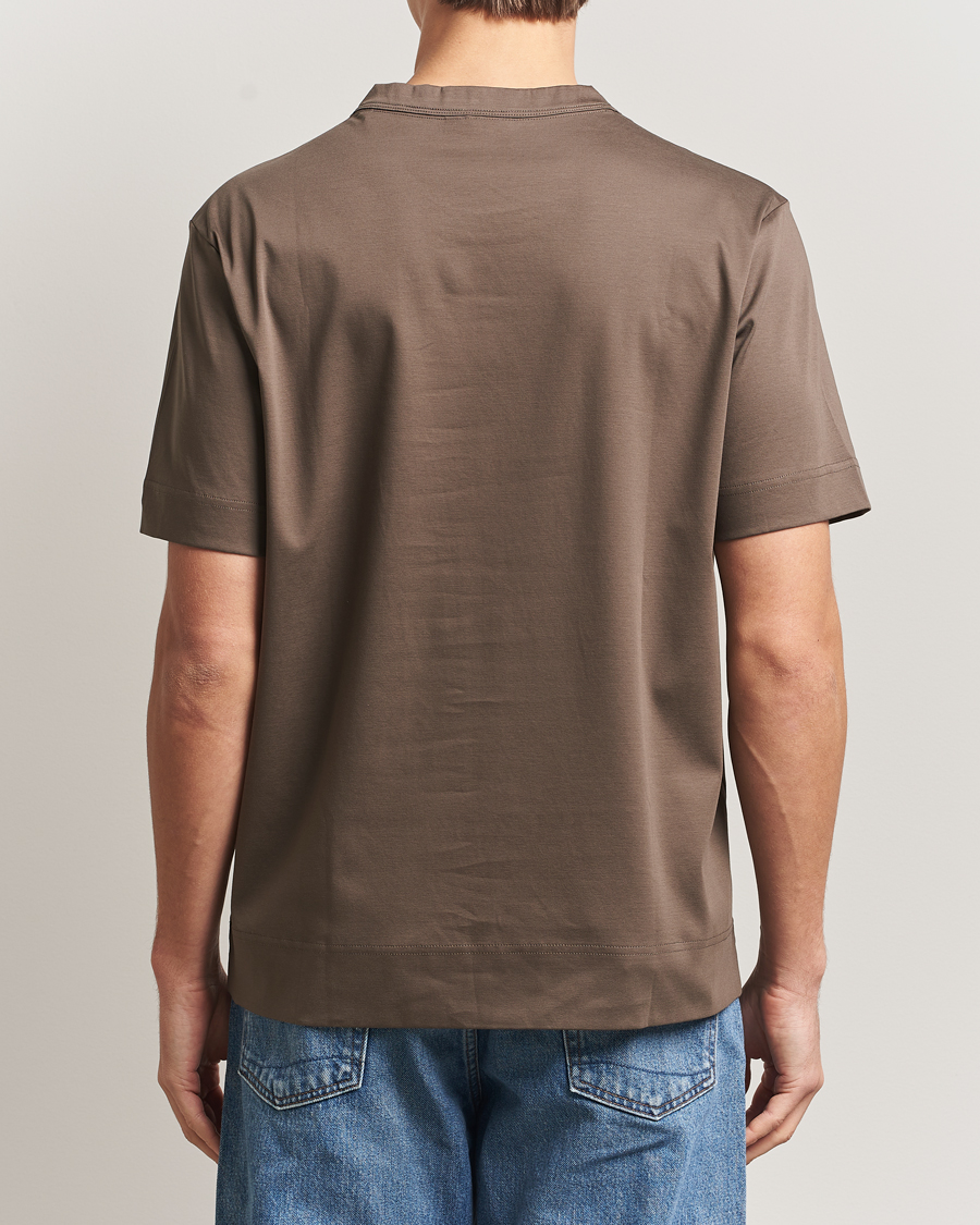 Herre | T-Shirts | NN07 | Pedro Embroidered T-Shirt Mable Husk