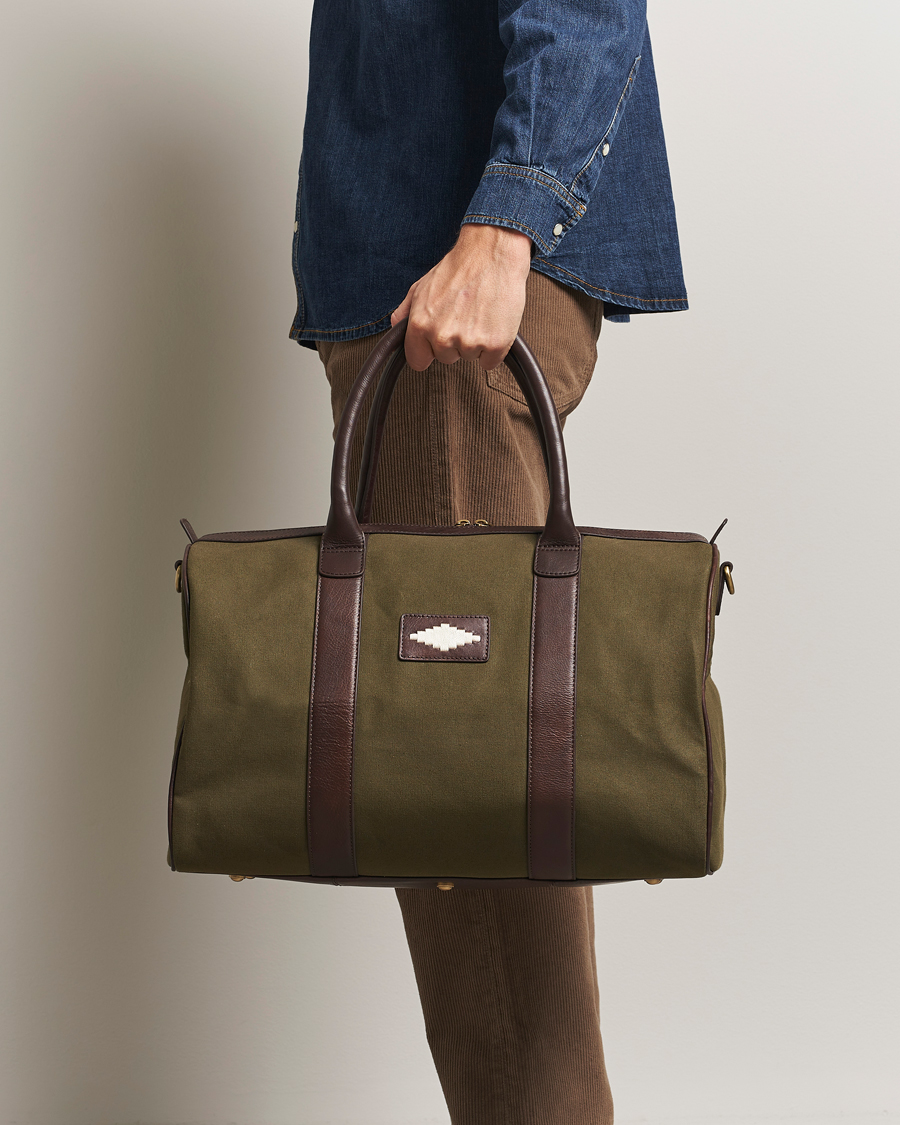 Herre | Tasker | Pampeano | Varon Small Canvas Weekend Bag Forest