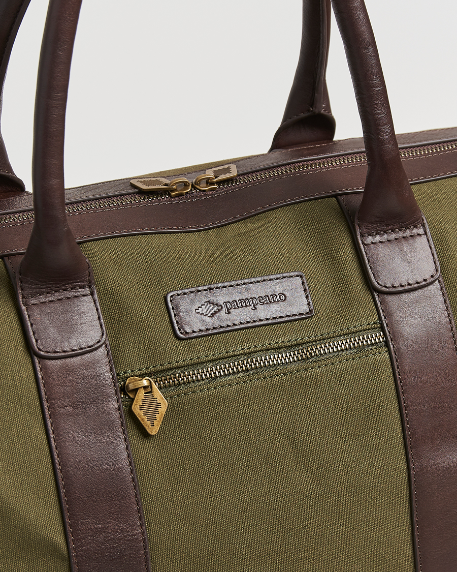 Herre | Tasker | Pampeano | Varon Small Canvas Weekend Bag Forest