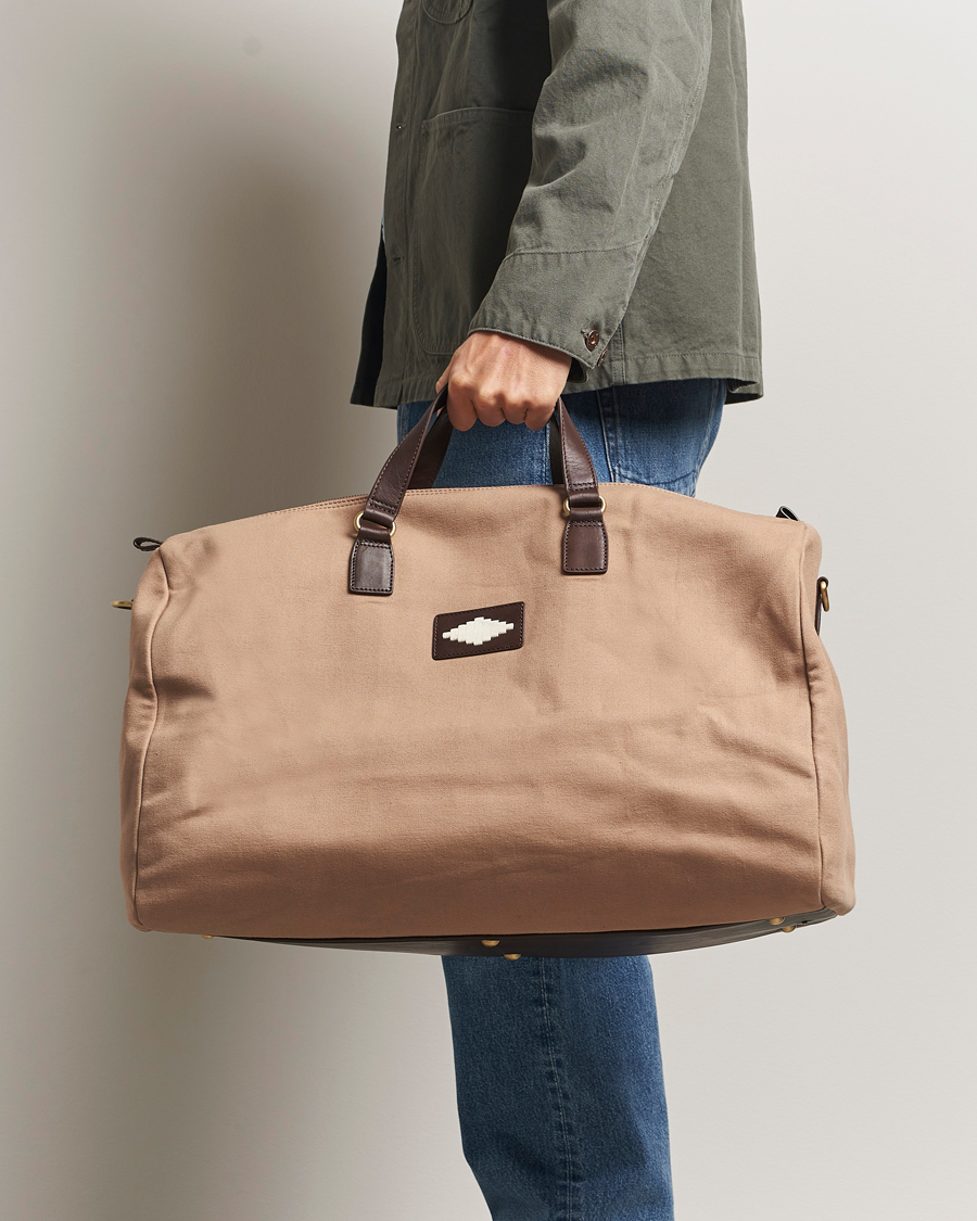 Herre | Tasker | Pampeano | Traje Canvas Holdall Sand