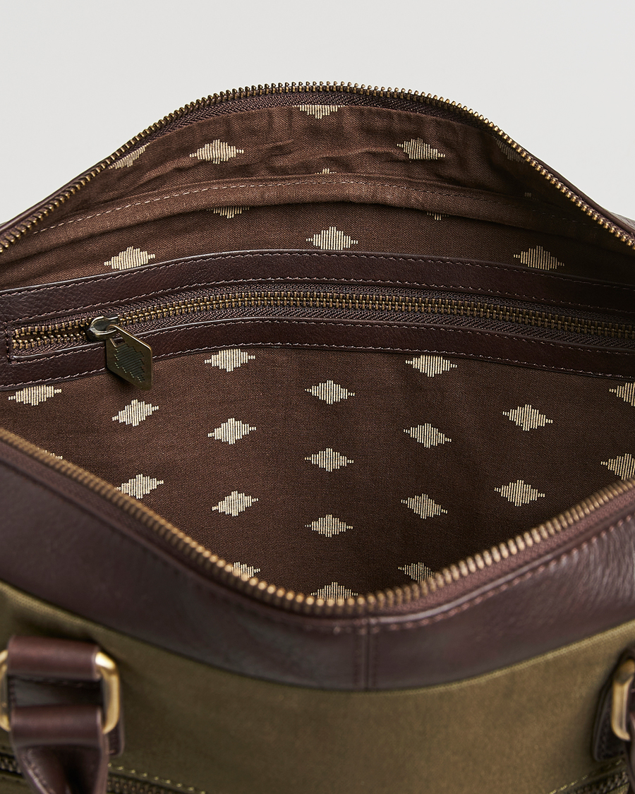 Herre | Tasker | Pampeano | Mensajero Canvas Briefcase Forest