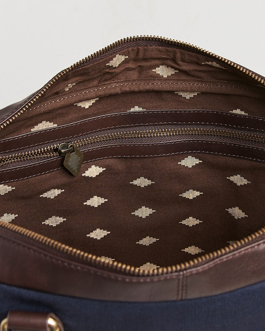 Herre | Tasker | Pampeano | Mensajero Canvas Briefcase Navy