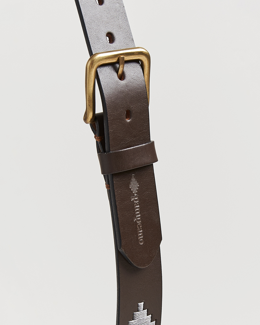 Herre | Bælter | Pampeano | Tornado Hand Stitched Classic Leather Belt 3,5cm Brown