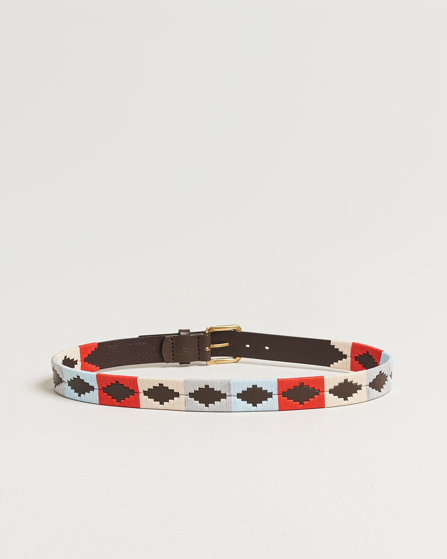 Herre | Bælter | Pampeano | Brisa Hand Stitched Classic Leather Belt 3,5cm Multi