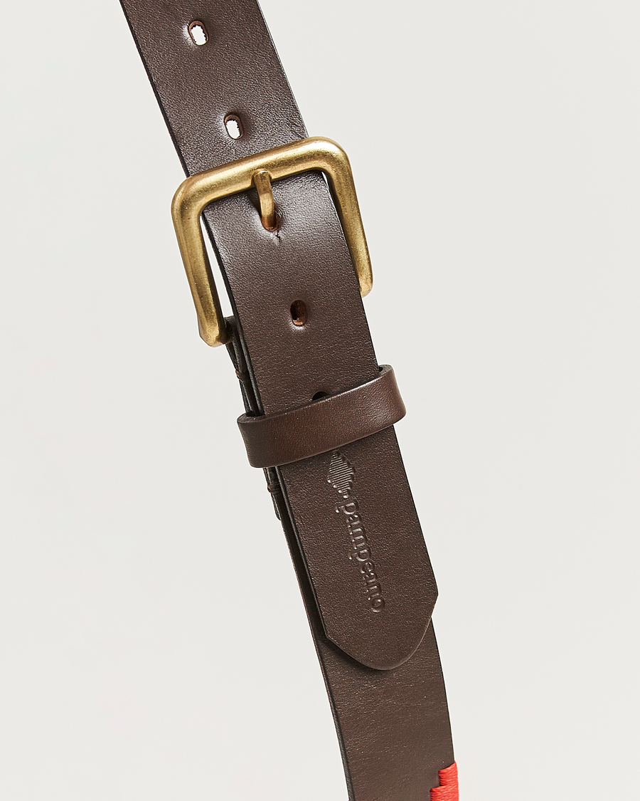 Herre | Bælter | Pampeano | Brisa Hand Stitched Classic Leather Belt 3,5cm Multi