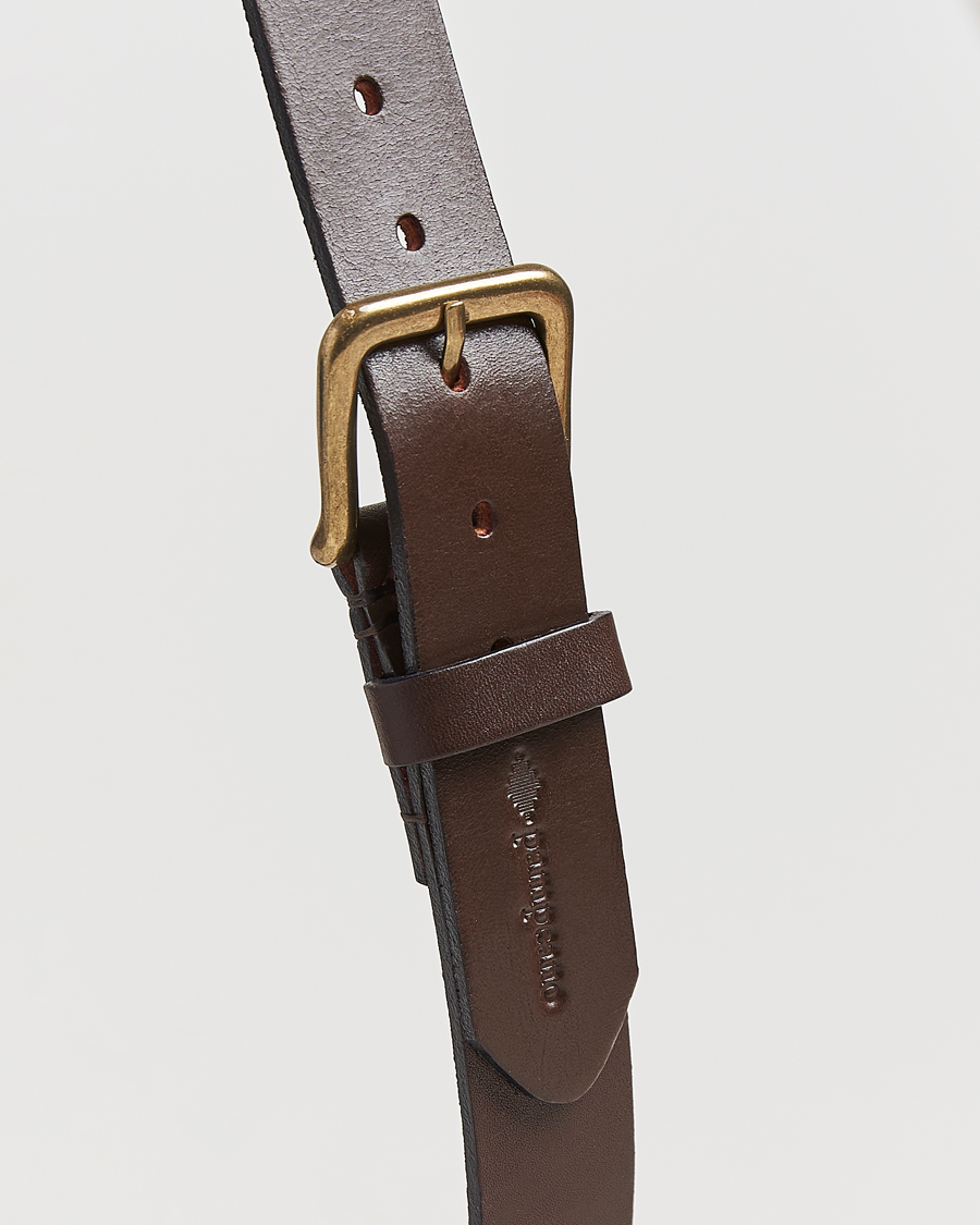 Herre | Bælter | Pampeano | Otono Hand Stitched Classic Leather Belt 3,5cm Brown