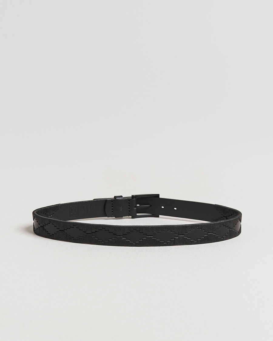 Herre | Bælter | Pampeano | Bordado Hand Stitched Classic Leather Belt 3,5cm Black
