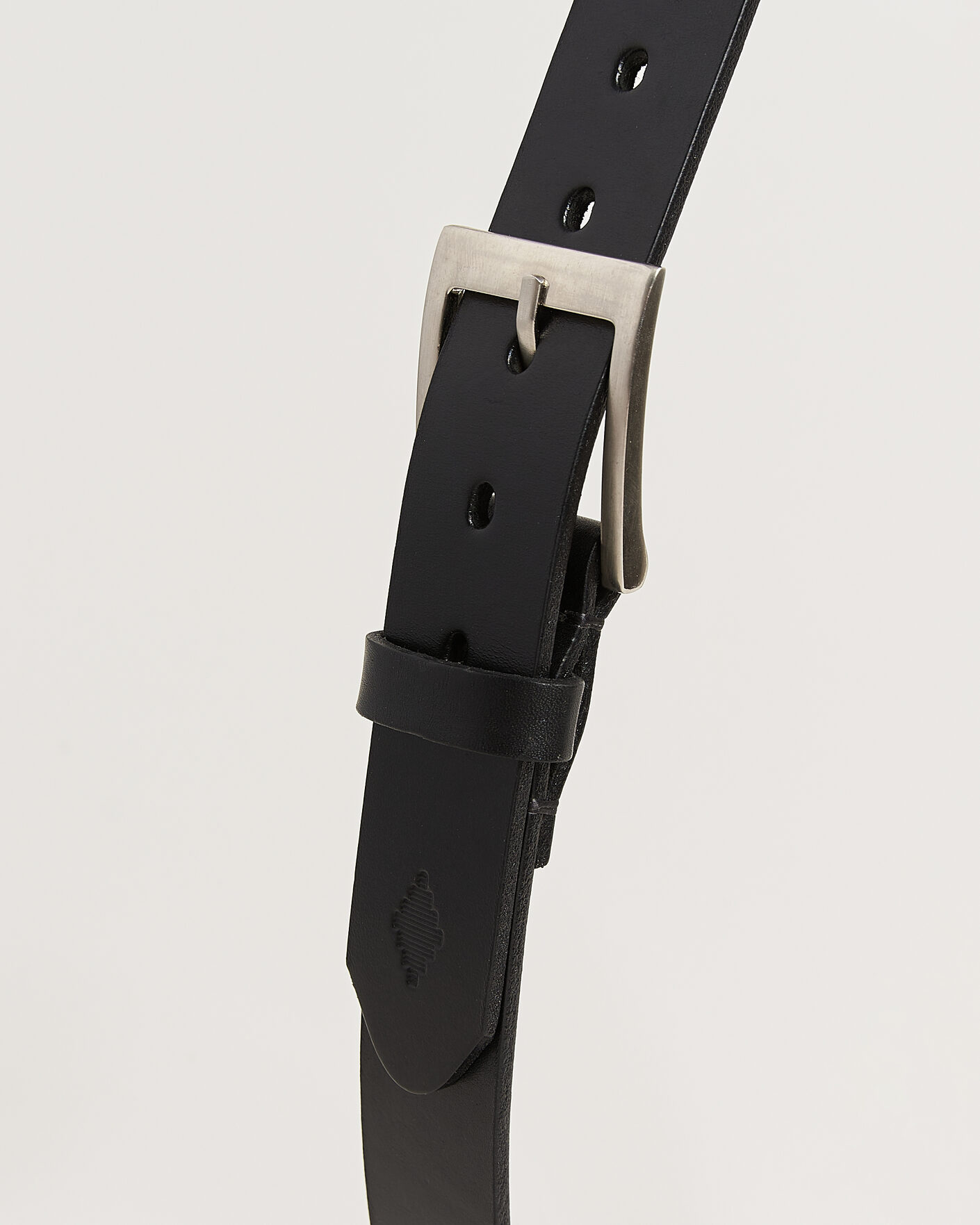 Herre | Bælter | Pampeano | Bordado Hand Stitched Classic Leather Belt 3,5cm Black
