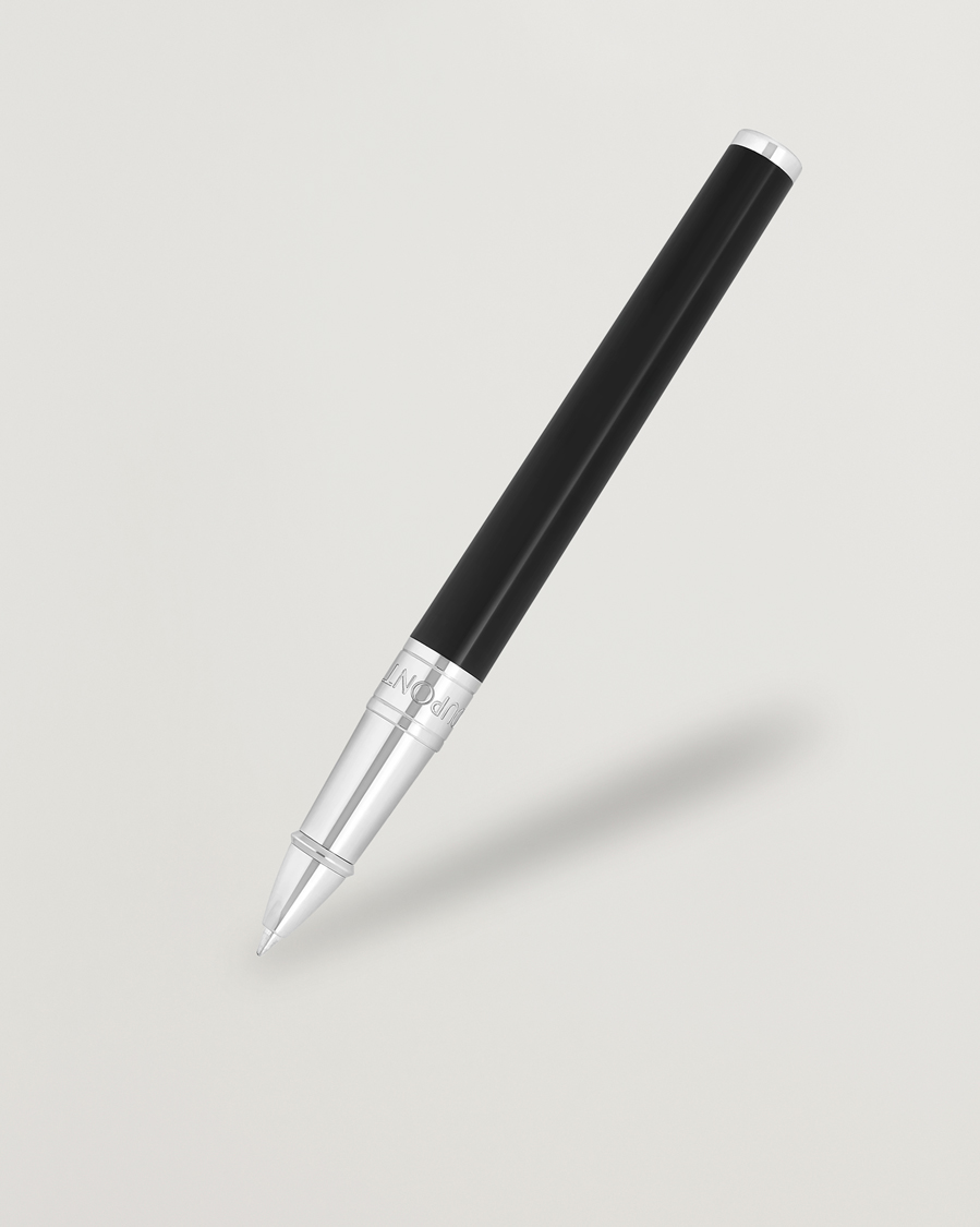 Herre | Penne | S.T. Dupont | D-Initial Rollerball Pen Black/Chrome