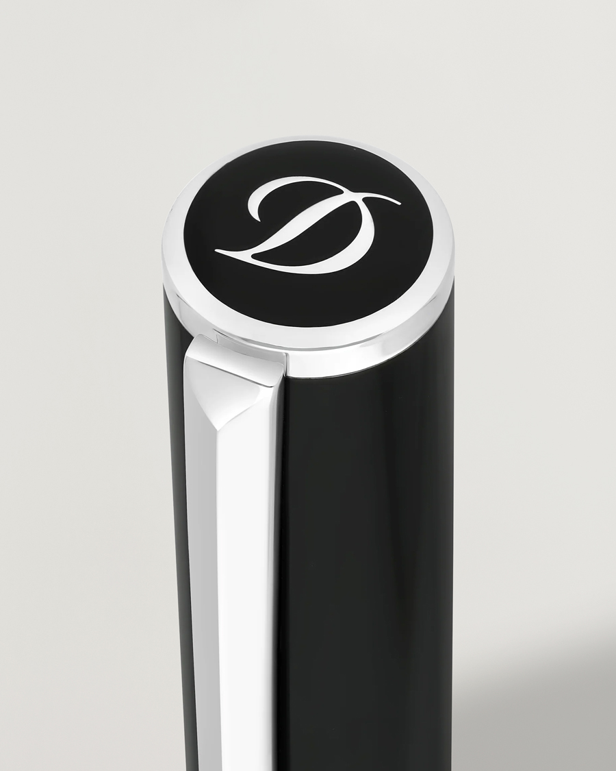 Herre | Penne | S.T. Dupont | D-Initial Rollerball Pen Black/Chrome