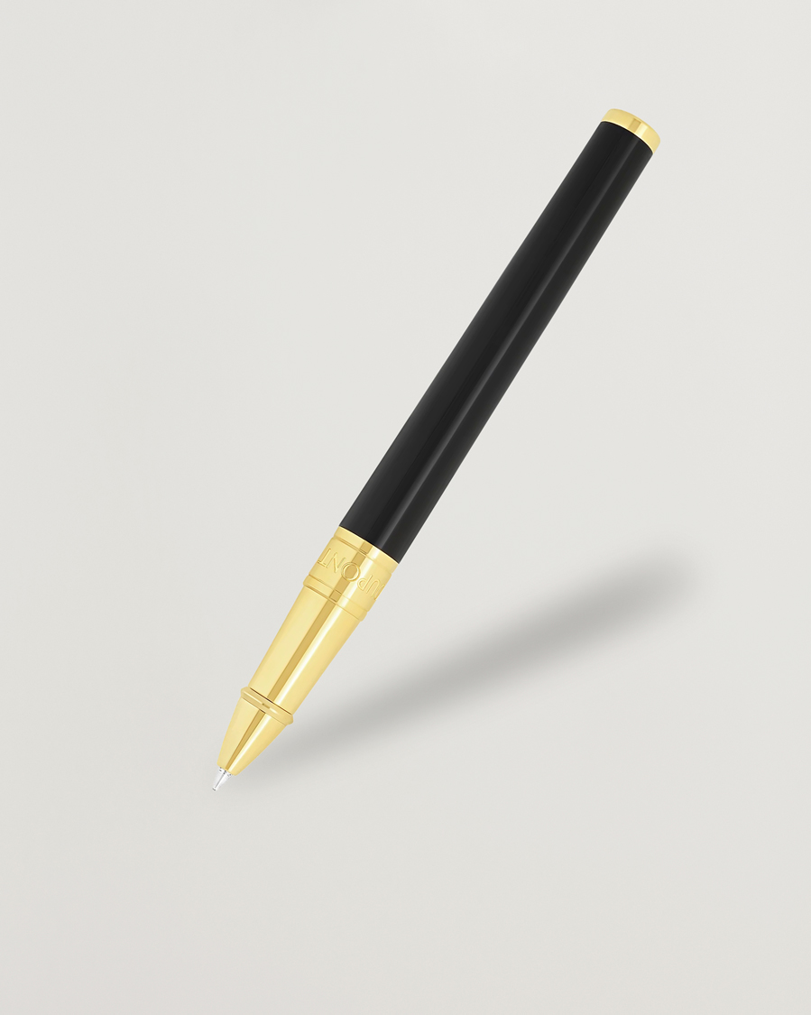 Herre | Penne | S.T. Dupont | D-Initial Rollerball Pen Black/Golden