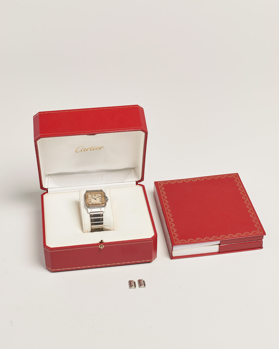 Herre | Pre-Owned & Vintage Watches | Cartier Pre-Owned | Santos Galbee