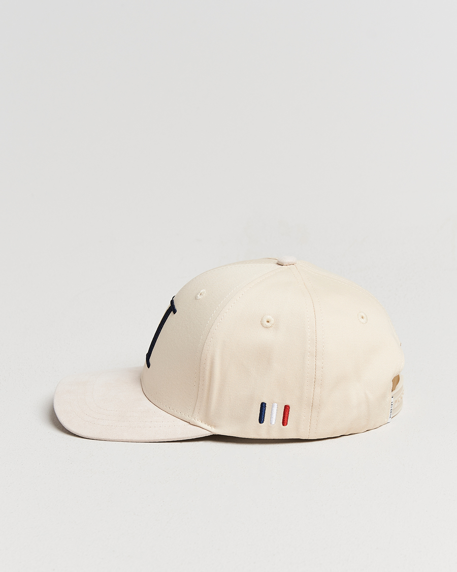 Herre | Hatte & kasketter | LES DEUX | Baseball Cap Suede II Ivory